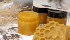 Exfoliant Peeling Nettoyant à la cire d'abeilles Naturelle pour le Visage